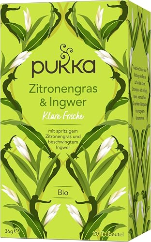 Pukka Bio-Kräutertee Zitronengras & Ingwer (1 x 36 gr)