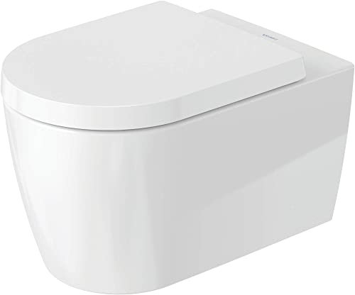 Duravit Wand-WC, Tiefspüler Me by Starck 37x57cm, 4,5 l, riml., weiß Hygieneglaze