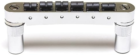 Graphtech Ss Resomax Nv2 Autolock Bridge 6mm - Chrome PS-8863-C0