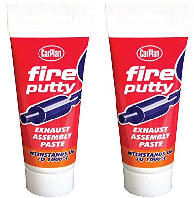 CarPlan 2 x Fire Putty Exhaust Assembly Paste 120g