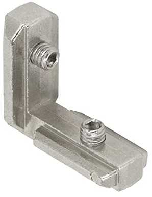 SCHMIDT systemprofile 10x Innenverbinder Nut 8 Aluminium-Druckguss Innenwinkel 90° Winkel Profil-Verbinder, Aluprofil Zubehör