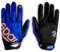 SPARCO MECA 3 HANDSCHUHE GRÖSSE 9 (S) BLAU/ORANGE
