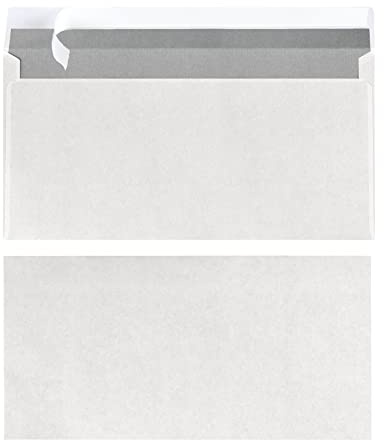 Herlitz Briefumschläge DIN lang haftklebend (ohne Fenster | 250 Stück)