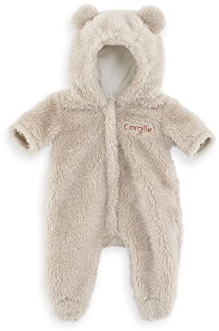 Corolle 9000160140 snödräkt, teddy, docktillbehör, dockkläder, för alla 42 cm babydockor, från 2 år
