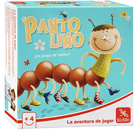 Ludilo - Pantolino | Juegos De Mesa Niños 4 Años O Más | Juegos Educativos Niños 4 Años con Partidas De 10 Min | Juego De Mesa De 2 A 4 Jugadores