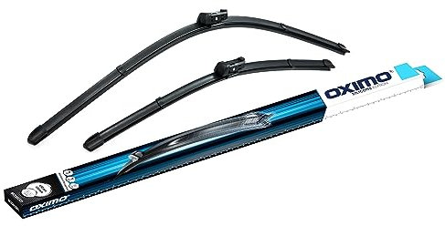 OXIMO Scheibenwischer Set Auto - Wischerblätter Set für Frontscheibe 650 mm/450 mm - Autoscheibenwischer Vorne Auto Zubehör Audi A3 (8V1) hatchback 04.2012-10.2020