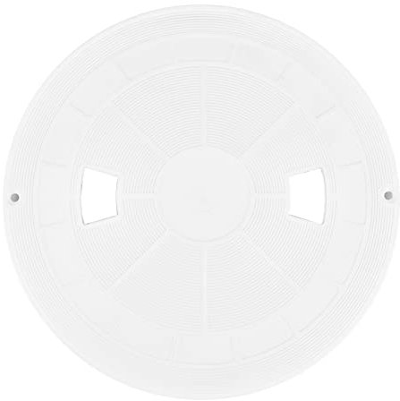 CDQL 10-Zoll-Skimmer-Abdeckung, Ersatz für Schwimmbad-Skimmer-Abdeckung, Skimmer-Deckel, Kunststoff-Skimmer-Zubehör, Skimmer-Ventil-Ersatzdeckel