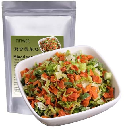 Ramen Veggies Dehydrated Dried Vegetable Mix 320g | Dried Ramen Topping, For Ramen Noodles, For Soup, For Stir Fry, Vegetable Flakes