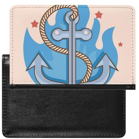 NYKVTG Reisepasshülle Segeln Reisepass Tasche Reise Gadget Impfpass Hülle Für Damen Herren