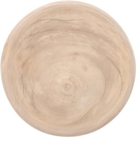 Ciieeo Elegante Ensaladera Decorativa de Madera Frutero Pequeño para Encimera de Cocina Cuenco de Madera
