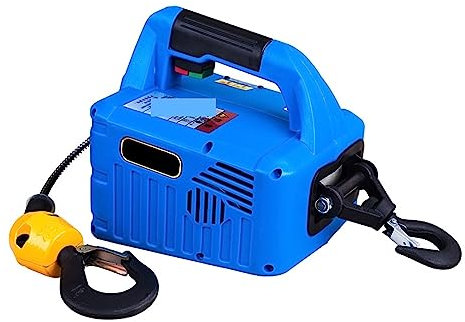 Montacarichi da Balcone, Mini paranco elettrico 100 kg strumenti di sollevamento verricello 500 kg verricello elettrico portatile paranco a fune,per Camion,Garage,Industriale(100 Kg x 25m)