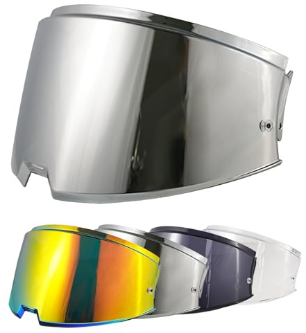 VCOROS Visière de Casque pour FF906 Advant Visiere Casque Moto | Remplacement de Visière de Lentille de Casque de Bouclier de Vent de Moto