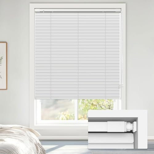 Aluminium-Jalousien für Fenster, Verdunkelung, Mini-Jalousien mit Aufroll- und Pull-Down-Funktion, Tag- und Nacht-Fensterschatten für Zuhause und Büro, 80 x 140 cm