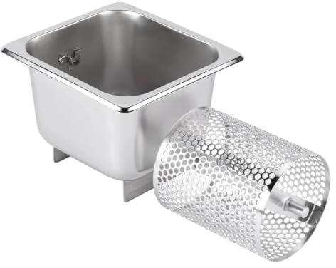 LZYWOD Butterrad zum gleichmäßigen Verteilen von Buttern, Edelstahl, geschmolzener Butterspender, Burger-Werkzeug, W0V4 Butterroller-Gadgets