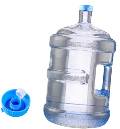 Sharplace Bottiglia di Distributore d'Acqua Riutilizzabile Jug d'Acqua, Secchio a Botte per Acqua, Contenitori d'Acqua da Campeggio Dotato di Tappo a Vite Sicuro con Design a Doppio Strato, 15 Litri