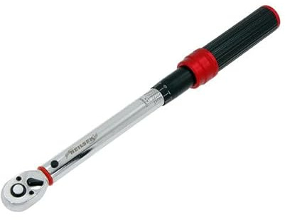 Neilsen CT6071 3/8 Inch Drive Torque Wrench 7–105Nm ±3% Accuracy with 72-Tooth Ratchet, Reversible Head, Quick Release, for Cars, Motorcycles, Bicycles, and Mechanical Repairs