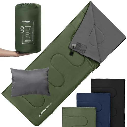 Montaray Deckenschlafsack ohne Kapuze Winter