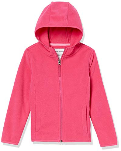 Amazon Essentials Chaqueta Ligera de Forro Polar con Cremallera Completa y Capucha Niñas