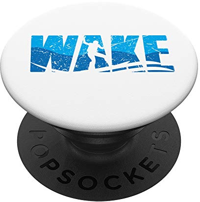 Wakeboard Wake Wakeboarding Wakeboarden Wassersport Geschenk - PopSockets Ausziehbarer Sockel und Griff für Smartphones und Tablets