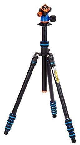 3 Legged Thing Punks Travis 2.0 Magnesium Alloy General Use Tripod - Adjustable, Multi-use Camera Tripod with Three Detachable Legs4885868 (Blue)