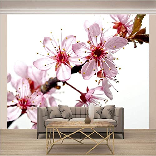 Belle Orchidée Papier Peint Mural 3D, Peel And Stick Palace Wall Mural Posters, Décoration Imperméable Durable Et Respectueuse De L'Environnement Pour Chambre À Coucher, Salle De B 300 x 210 cm (LxH)