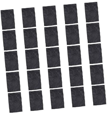 STOBOK 25stücke Graphitpapier Kohletransferpapier Schwarz Für Holz Papier Leinwand Transferpapier Zum Übertragen Von Mustern Und Bildern Verschiedene Oberflächen
