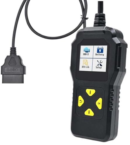 Escáner de diagnóstico automotriz - Lector de códigos de error del motor de coche - Lector de códigos de motor de control de coche escáner para todos los vehículos