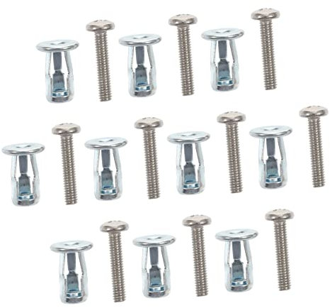 10 Écrous D’Expansion pour Porte Creuse, Acier Inoxydable, Fixation Ferme, 4X20, pour Plaques de Fer et Ajustement D’Objets
