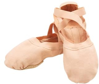 Etoile Synchrony S0625L per Bloch Scarpe da Mezza Punta Tela Elasticizzata Sport Danza Classica Ballerina Relax Saggio Prova Spettacolo Piede Elastici Ballo Insegnante (Rosa Pianta C, 4)