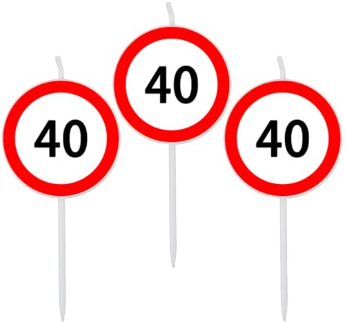Geburtstagskerzen Zahlen 40,Kerzen Geburtstag für Tortendeko und Kuchendeko,40 Geburtstag Kerzen Deko für Geburtstagsfeier,Hochzeiten,Firmenfeiern,Jubiläen