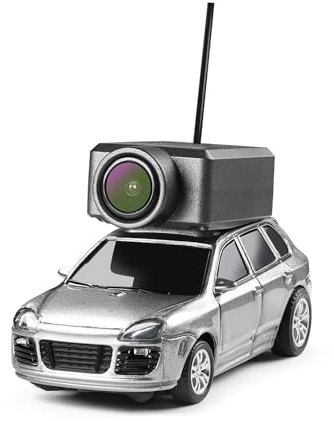 Taruor Coche Pequeño con Mando a Distancia con Cámara HD, Giroestabilización y Luz Ambiental, Mini Coche Controlado por Aplicación para Adultos y Adultos