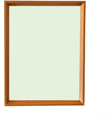 Marco de rompecabezas hecho de madera maciza con diámetro interior de 26 x 38 cm, compatible con rompecabezas de 300 piezas, diseñado para una visualización segura y atractiva (color té claro)