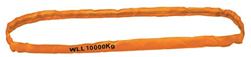 Rundschlinge, WLL 10000 kg, orange, Länge 3 m, Umfang 6 m