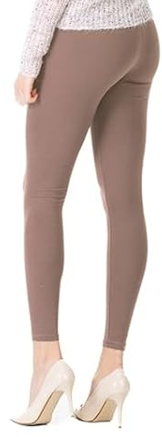BeLady Damleggings, ankellång, ogenomskinliga, leggings, många färger, många storlekar, Beige 2, 44 SE