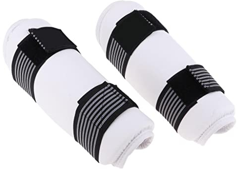 LEIPUPA Taekwondo Elbow Forearm Guard Protector Pad for Martial Arts Kickboxing - M