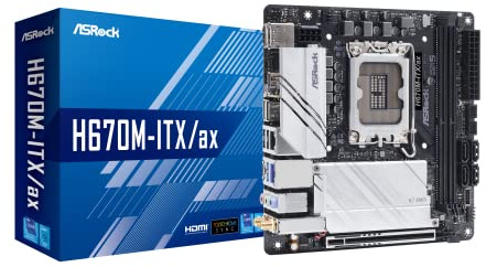 PÅ‚yta gÅ‚ówna ASRock H670M-ITX/AX