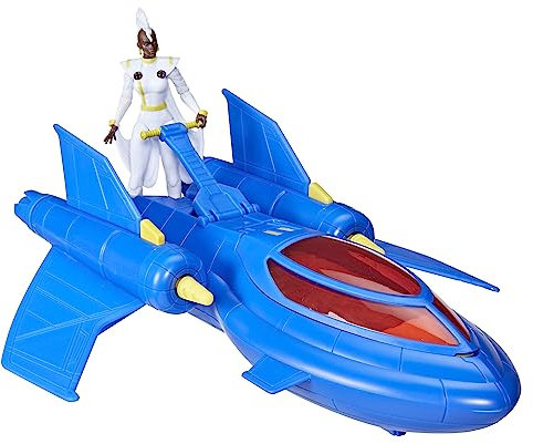 Marvel Studios X-Men '97, X-Men Team X-Jet and 10-cm Storm Figure, Super Hero Toys and Action Figures