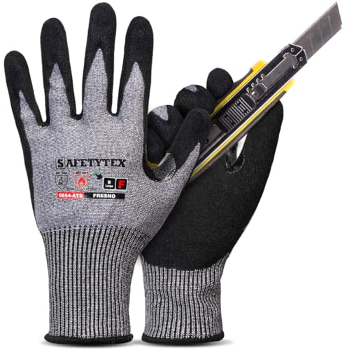 Safetytex Schnittschutzhandschuhe Level F Nitrilschaum (Gr.11, 1 Paar)