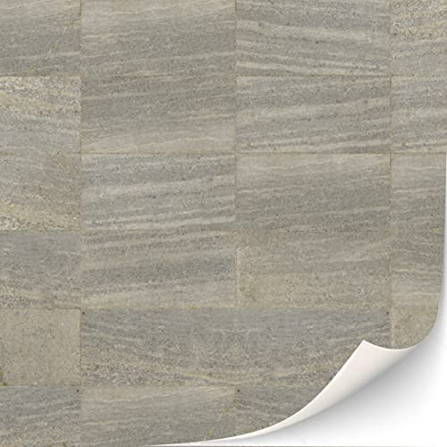 3 fogli di piastrelle adesive per pavimenti per case delle bambole in scala 1:12 (piastrelle in pietra naturale)