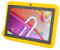 WINH Tableta Inteligente para Niños, 1960x1080 IPS Enchufe UE 100‑240V MT6592 8 Core CPU Tableta de Viaje para Niños (Amarillo)