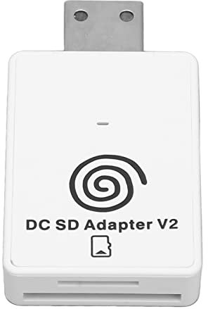 SD Card Reader, Storage Card Reader Adapter for Dreamcast, Professional Plug and Play, 128GB Memory, for Dreamcast Hosts in All Areas