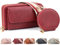 LEcylankEr Borsa Tracolla Donna per Cellulare Borsetta Tracolla Donna Piccola in Pelle PU Borsetta Porta Cellulare con Tracolla Larga Rimovibile e Tasca per Monete (Borgogna)