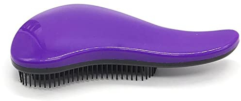 Yinhing Kopfhaut Scrubber, Kopfhaut Exfoliator Weiche Runde Zähne Haar Massagebürste Pinsel Pinsel Massagebaste Haarwachstum für Männer Frauen Alle Arten Haarlila