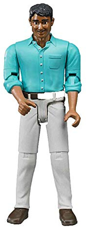 BRUDER - 60003 - Figurine Homme - Bleu Blanc