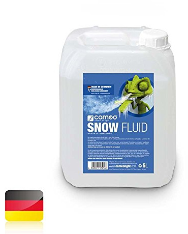 Cameo SNOW FLUID 5 L - Líquido especial para creación de espuma en máquinas de nieve - 5 l