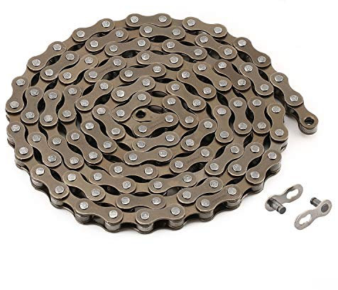 Single-Speed Fahrradkette 1/2 x 1/8 Zoll 116 Glieder