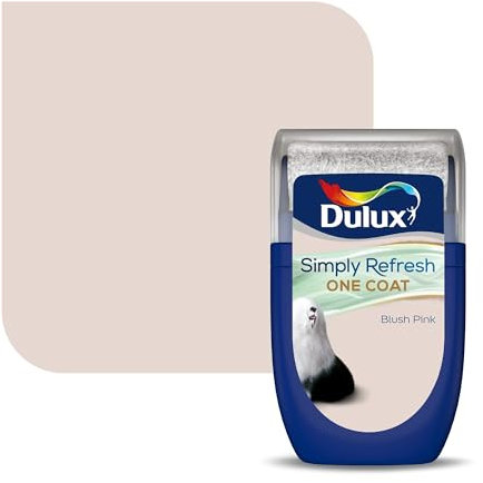 Dulux Simply Refresh Tester Paint - Blush Pink - 30ML, 5382949