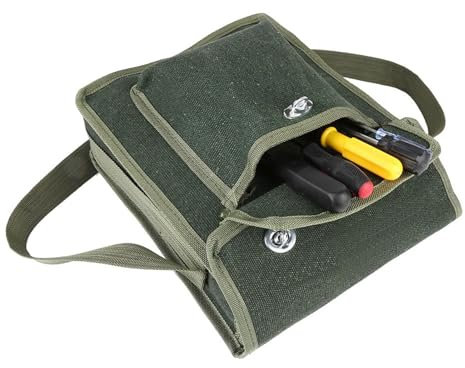 Kleine Tool bag, Langlebige Elektriker Wartung Werkzeug Aufbewahrungstasche Dienstprogramm Bequeme für den Betrieb Elektriker Service Werkzeuge Praktische Arbeit Beutelhalter