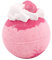 160g Boule de Bain, Bombes de Bain Coffret-Cadeau de Boule de Bain Effervescent Bain Moussant Enfant Parfum pour Spa Coffret Cadeau de Bain pour Femme, Enfant, Homme, Maman, Filles, Anniversaire-pink