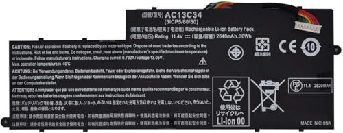 FESTAS AC13C34 Laptop Replacement Battery for Acer Aspire V5-122P